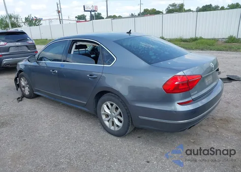 2016 Volkswagen Passat 1.8T S from USA, damaged, VIN 1VWAS7A34GC012822